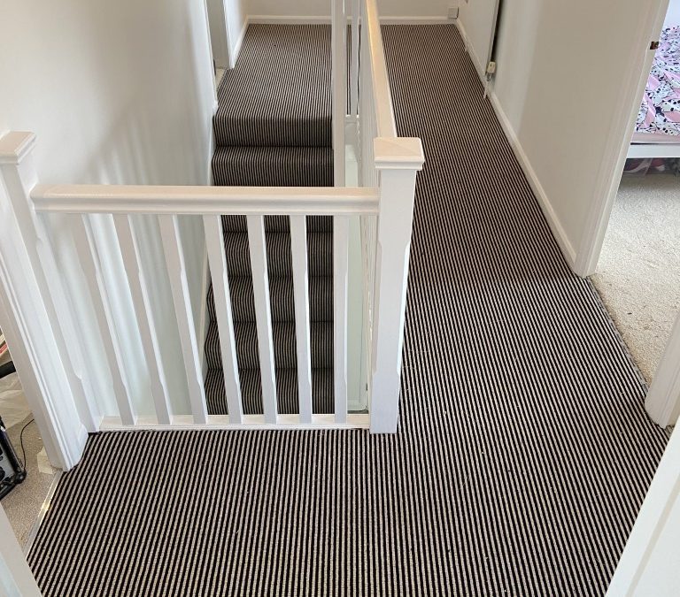 Designer Stripe Carpeting – Project 7