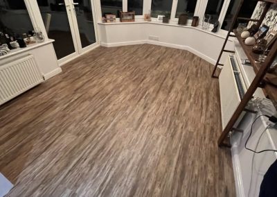 Polyflor Camaro fitted to the whole ground floor of a specially adapted home
