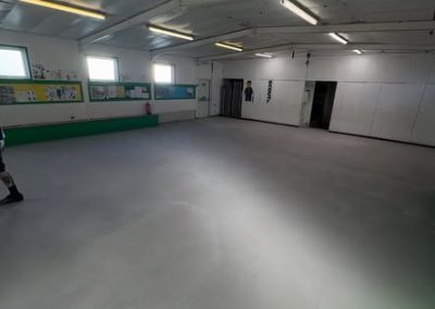 Floor prepared for Karndean LVT flooring range in planks design for fitting to the floor - Flitwick MK45