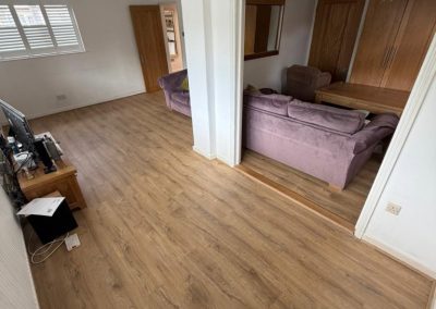 Elka Supreme Country Oak Laminate fitted - Wootton MK43
