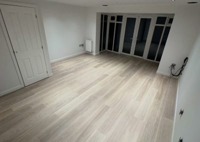 Karndean Van Gogh flooring and Cormar Malabar Weave carpeting installed - Marston Moretaine MK43